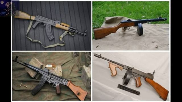Лекция. Автоматическое огнестрельное оружие. ППШ, STG 44, Пулемет Томпсона, АК-47