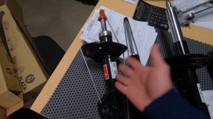 Амортизаторы ПЛАЗА в чёрном цвете.