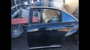 Дверь задняя левая Mercedes w221 A2217300505 Мерседеc 221 Разборка Автозапчасти БУ Москва