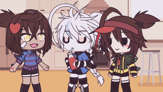 If Chara turn into boy in front of Sans//+ my intro uwu// смотреть онлайн