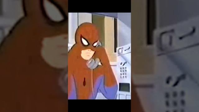 Spider-man Answers the Phone in the Spider-verse