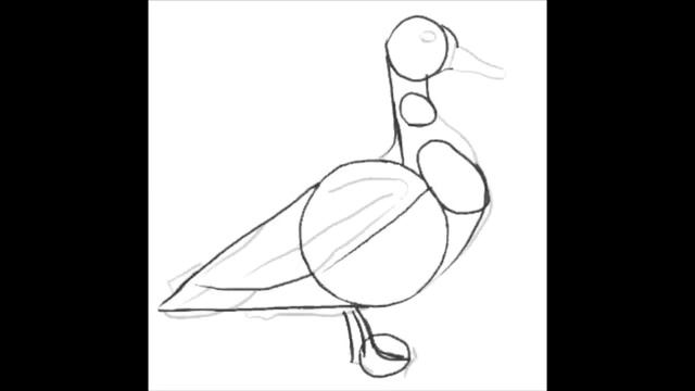 Как нарисовать Утку смотреть онлайн