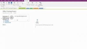 Using OneNote with Outlook for Meetings and Project Management