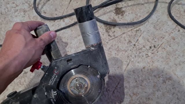 Штроборез из дешевой болгарки. Кожух металлический 125мм для пылеудаления на УШМ AirDuster Mechanic