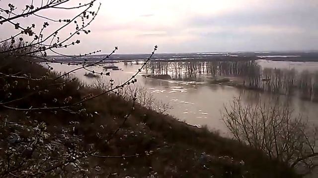 Ишим разлился. Петропавловск СКО