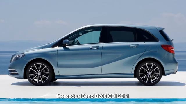 636. Mercedes Benz B200 CDI 2011 потрясающее видео