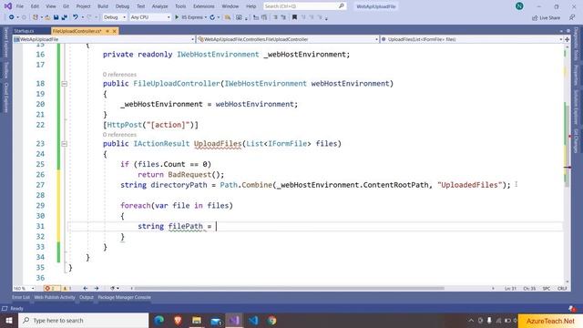 Upload File Asp.net Core Web API