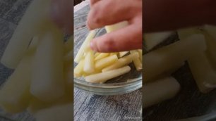 Жареная картошечка без жарки в большом количестве масла