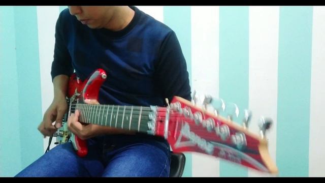 Joe Satriani - Satch Boogie guitar cover with Ibanez JS20S Surfing With The Alien