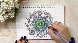 Релакс ✨Антистресс ✨ Мандалы ✨ Медитации ✨ Раскраски ✨Расслабляющее видео ✨
