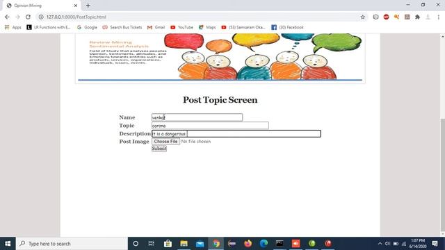 Opinion Mining For Social Networking Site Python Project смотреть онлайн