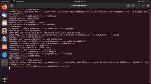 Extract / Create Cramfs File System from Ubuntu 20.04