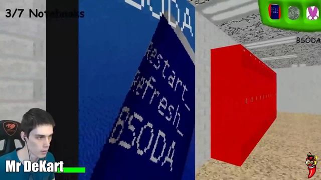 Реакции Летсплейщиков на Робота "1й Приз" по игре Baldi's Basics смотреть онлайн