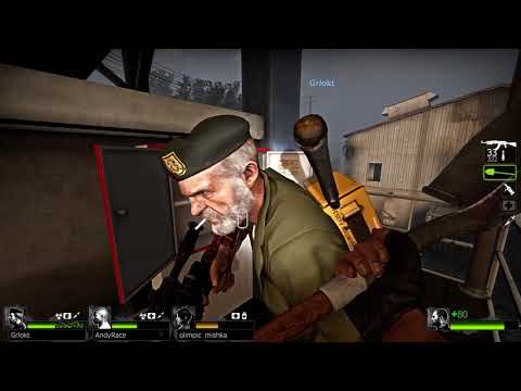 Left 4 Dead 2 Жертва. Здесь тебя похоронят. Кооперативное прохождение.