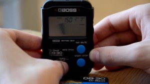 Boss DB-30 Metronome (review)