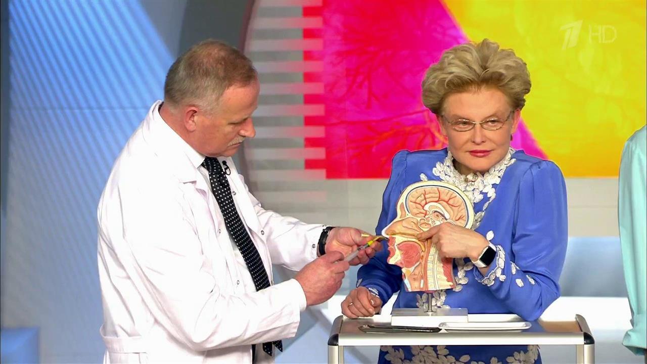 Как вылечить гайморит без проколов и боли. Жить здорово! Фрагмент выпуска от 15.12.2015