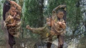 Тренировки подрастающих монахов Шаолинь