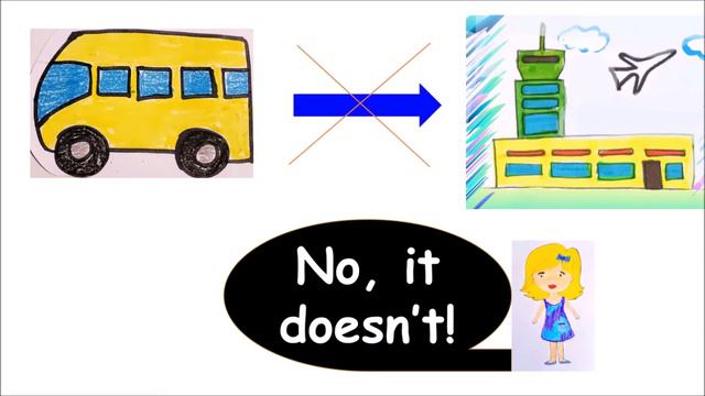 Beginner ESL Lesson on Transportation and Places смотреть онлайн