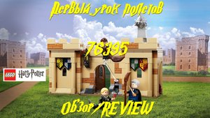 Первый урок полётов - обзор LEGO Harry Potter 76395
