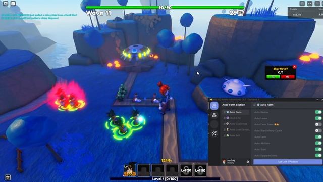 [OP] Anime Adventures Script Roblox - Autofarm Keyless смотреть онлайн