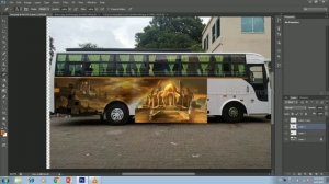 HOW TO DESIGN A TOURIST BUS PAINT WORK IN PHOTOSHOP CS5