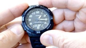 СОЛНЕЧНАЯ БАТАРЕЯ!!! CASIO AQ-S800W-1B