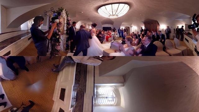 ВИДЕОСЪЕМКА СВАДЕБ В ФОРМАТЕ 360 ГРАДУСОВ