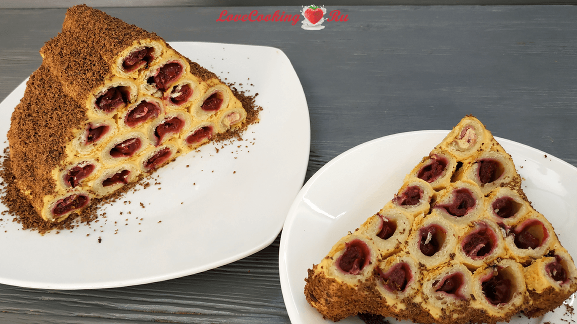 Домашний торт "Избушка" | Монастырская изба | LoveCookingRu