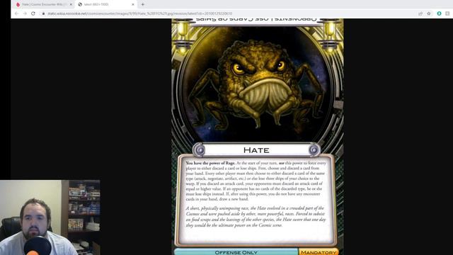 Cosmic Encounter - Hate смотреть онлайн