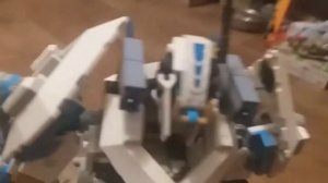 обзор на набор Лего Ниндзяго ледяной робот Зейна