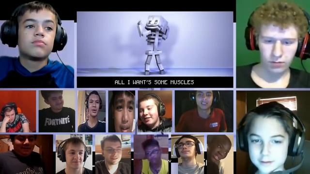 [VERSION 2.0] MINECRAFT SKELETON RAP | ZAMination Version (Music Video) [REACTION MASH-UP]#535