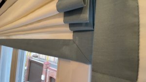 Римские шторы с кантом