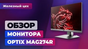 Обзор монитора Optix MAG274R. Хорошая модель за адекватную сумму — Железный цех Игромании