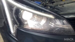 Линзованная кия Рио 4 замена ксенона на led 75 w - какие показатели ? 7(928)1112002 sever auto