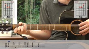 REM - Losing My Religion | acoustic guitar lesson