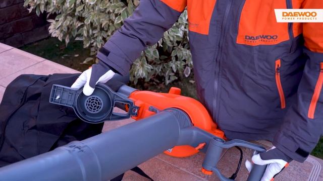 Электрическая воздуходувка-пылесос для загородного дома | DAEWOO DABL 3000E смотреть онлайн