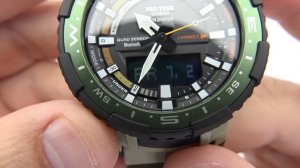 CASIO Pro Trek PRT-B70-5ER Unboxing 4K