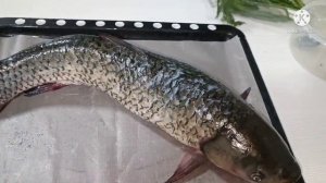 Рецепт белого амура с обалденным соусом!