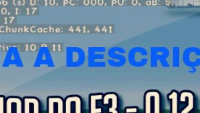 Tenha o F3 no Minecraft Pe |Mod para 0.12.1 (Deb смотреть онлайн