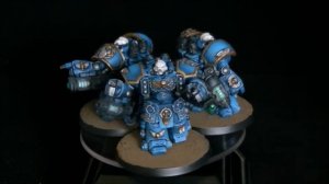 Spacemarine Ultramarine Centurion Showcase