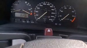 Запуск двигателя после зимнего простоя. VW Passat