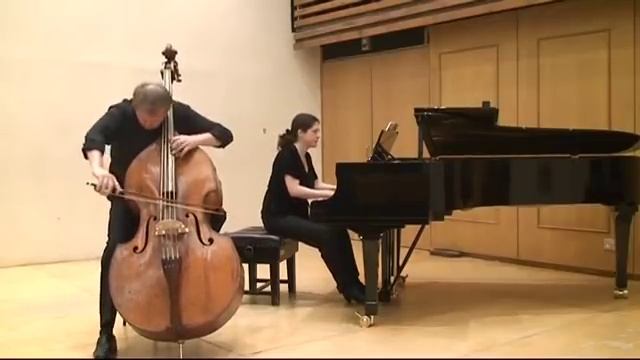 Koussevitzky: Concerto for d-bass and Orchestra. 1st mov. Rinat Ibragimov. смотреть онлайн