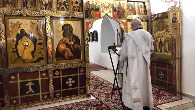 Литургия. Обрезание Господне. 14.01.2023 г. смотреть онлайн