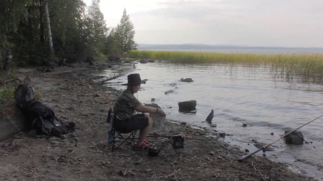 Одиночный поход с ночевкой, рыбалка, пеший поход, поход выходного дня
