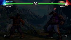 STREET FIGHTER 5 Casual Match Birdie vs Akuma