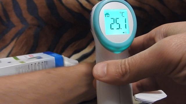 Термометр цифровой бесконтактный HY-216 инструкция по применению