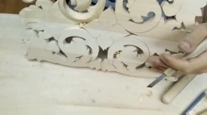 Барокко.Филёнка из липы!Резьба по дереву.