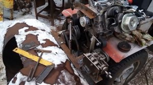 Минитрактор угловой редуктор