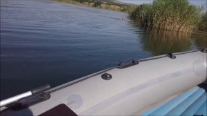 Лодка выдра ,водомёт Карась