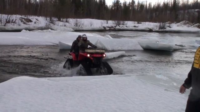 Перевал Дятлова на снегоходах, март 2014 смотреть онлайн